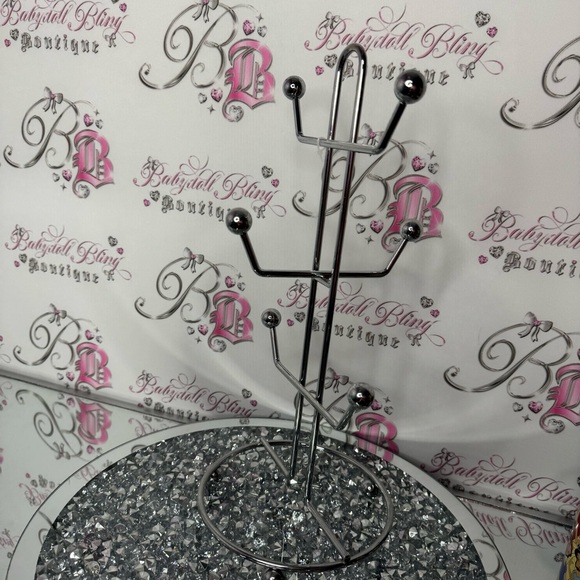 Mug/cup stand display silver displays your cups and mugs saves space organize - Picture 4 of 6